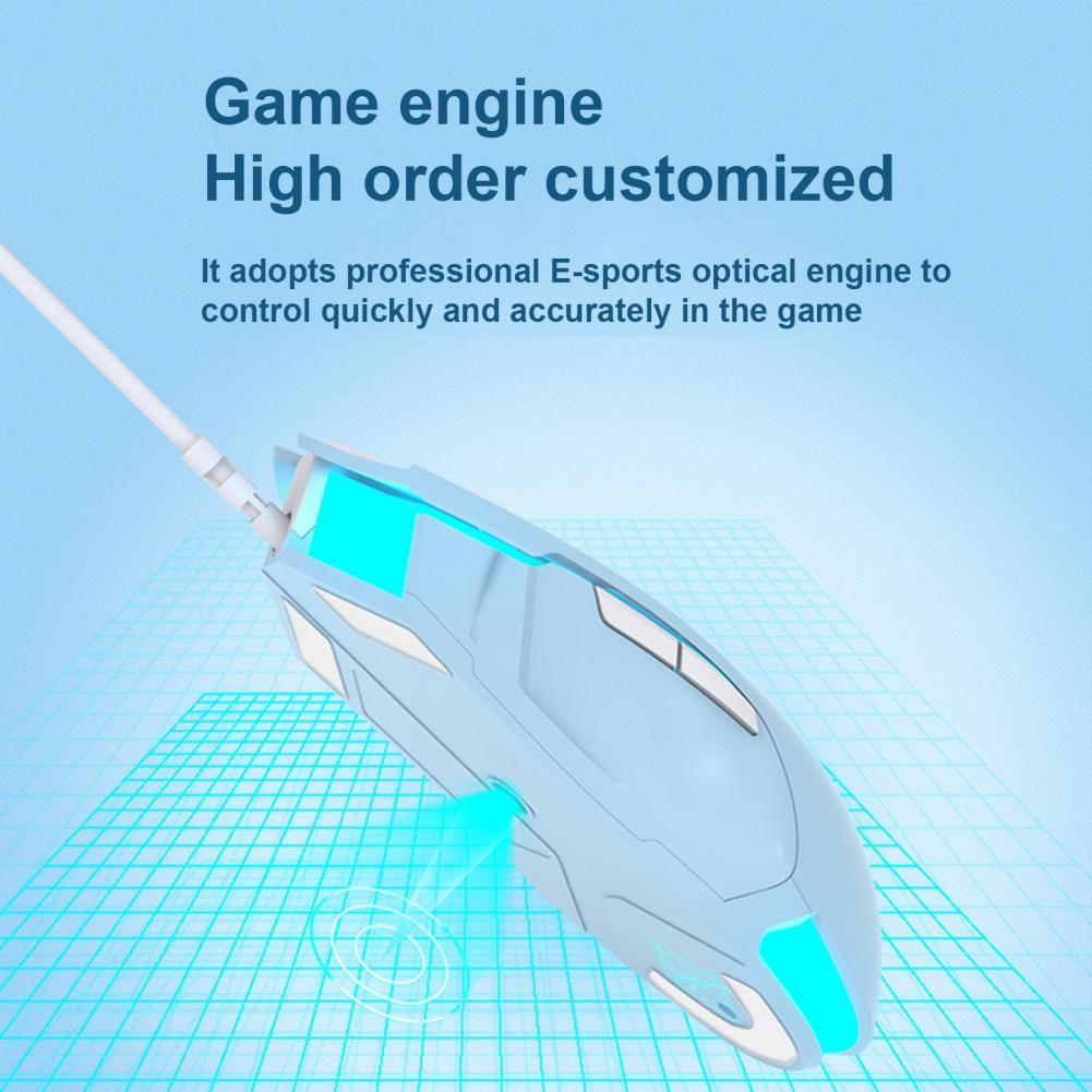 Bàn Phím AJAZZ AJ52 Có Dây Chuyên Nghiệp DPI Có Thể Điều Chỉnh Nhẹ E-Thể Thao Chơi Game USB Dành Cho Máy Tính