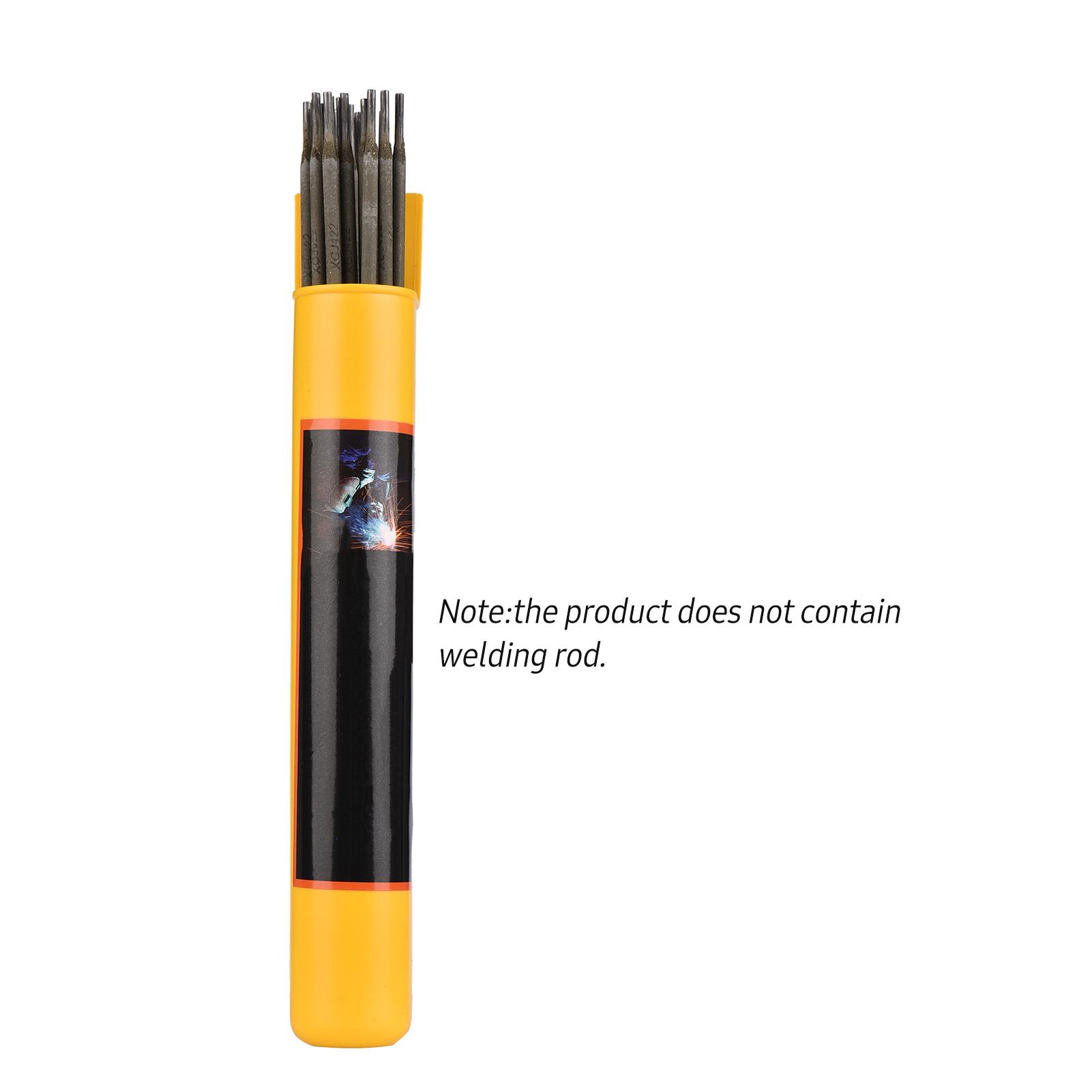 60 PCS Welding Rod Set General 3.2x350mm Stainless Steel Electrode Welding Rod for Welding Work Welding Cutting Accessories with Storage Can