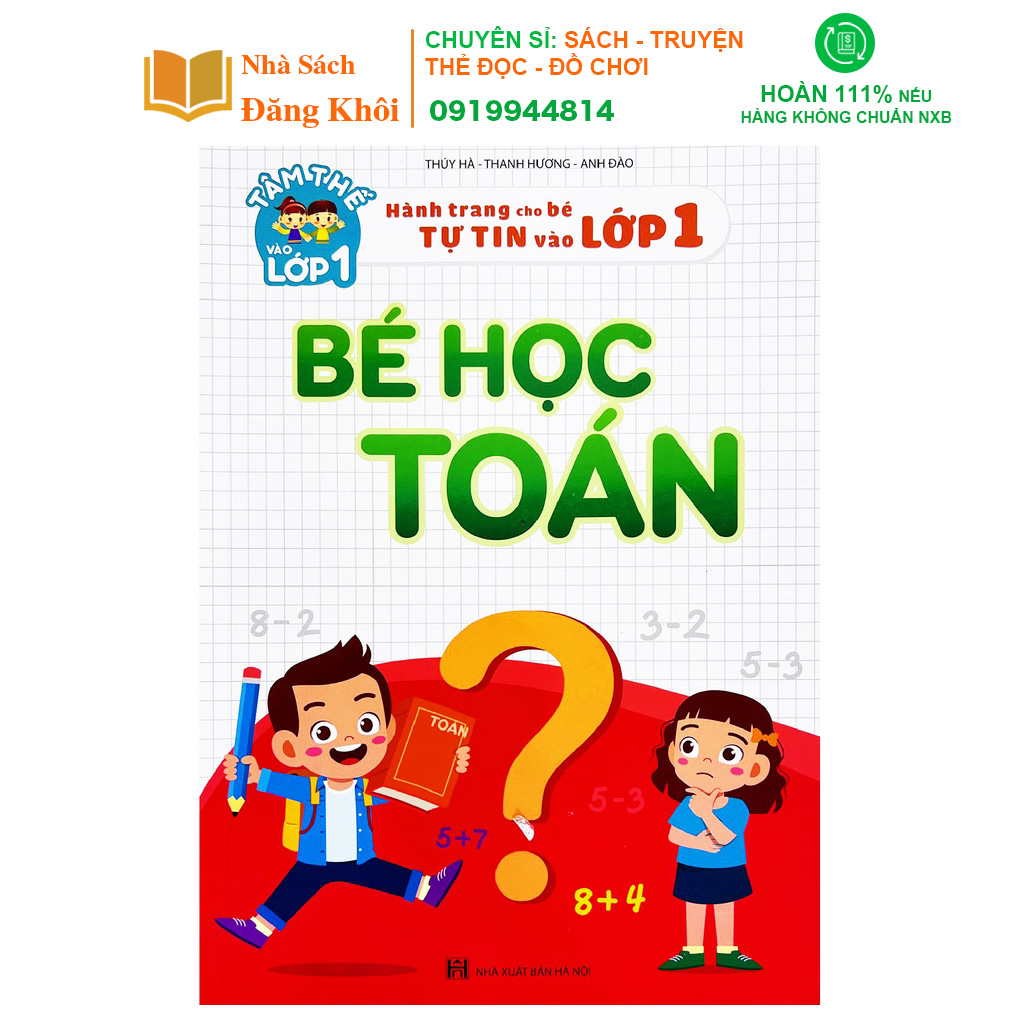 Sách - Bé học toán (Hành trang cho bé tự tin vào lớp 1)