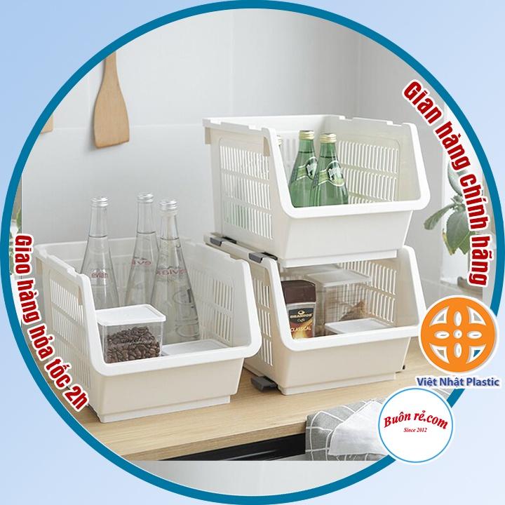 Kệ xếp tầng Việt Nhật đa năng đựng đồ tiết kiệm không gian bền đẹp