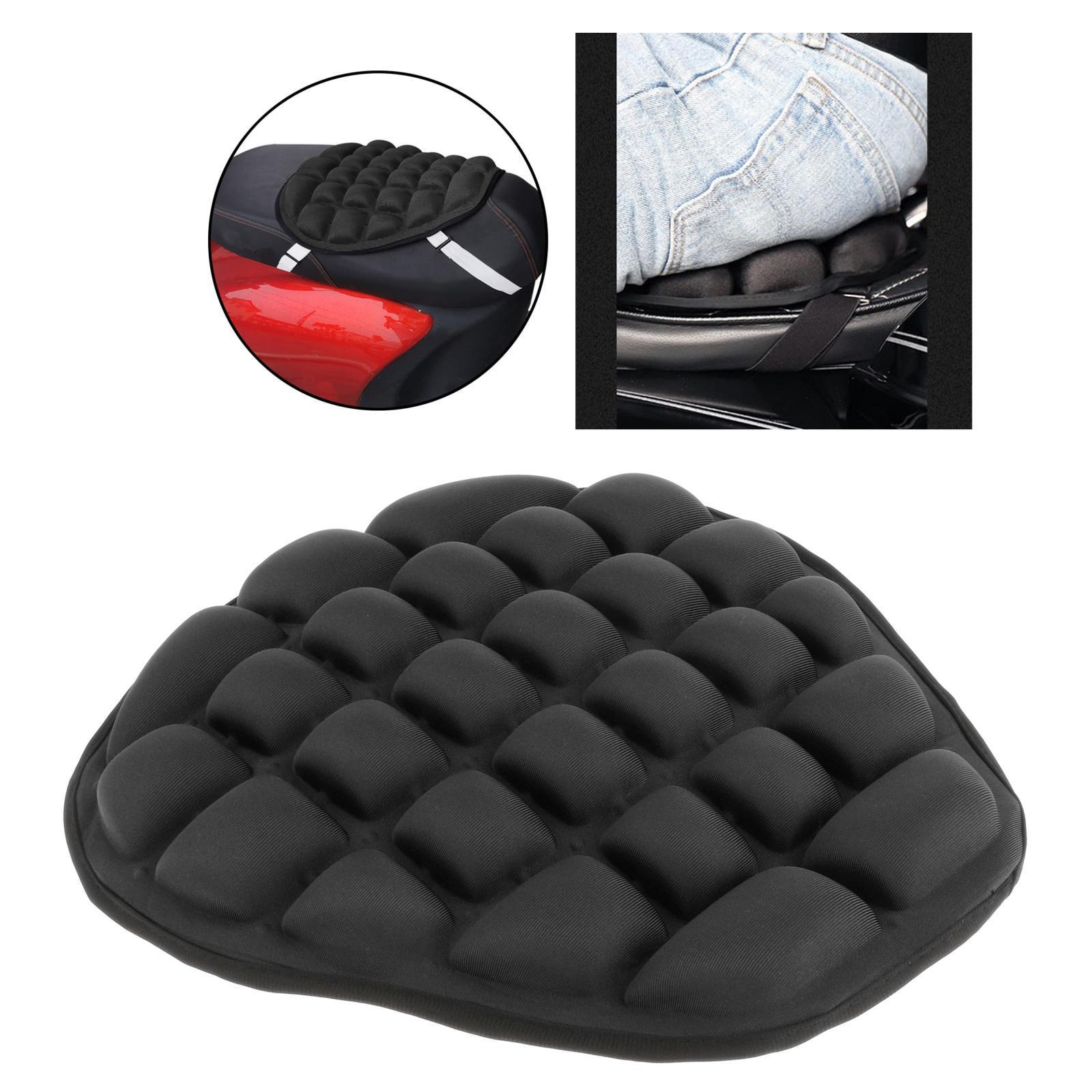 3X Sport Motorcycle Motorbike 3D Seat Air Cushion Pad Cover Universal