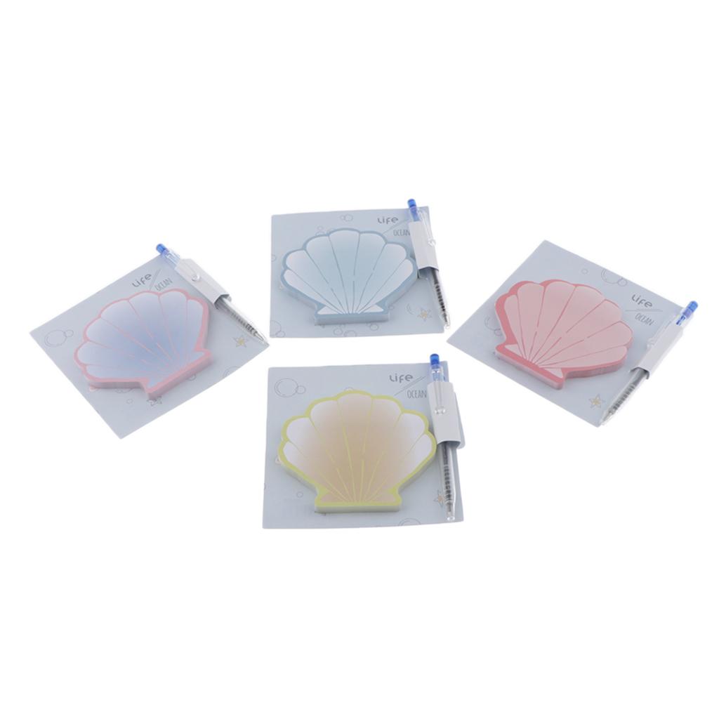 4 Giấy Dán Ghi Chú Giấy Dán Trang Dấu Chỉ Số Tab Cờ Với Bút