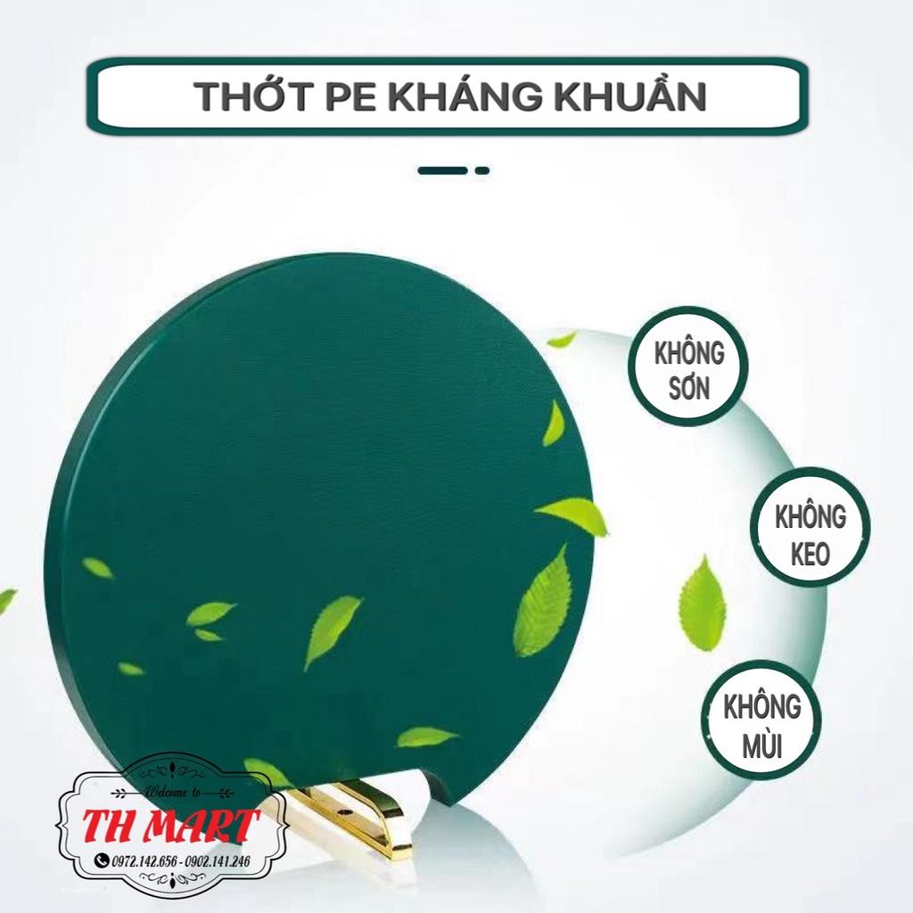 Thớt Nhựa PE đa năng chống nấm mốc kháng khuẩn, Thớt tròn đường kính 33cm-Vệ Sinh Dễ Dàng