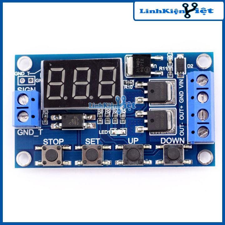 MODULE Tạo Trễ - Chuyển Mạch Điều Khiển MOSFET XY-J04 15A 400W V3