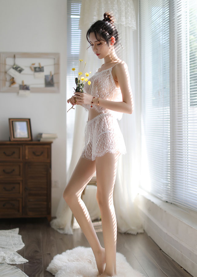 Bộ đồ ngủ ren DN430