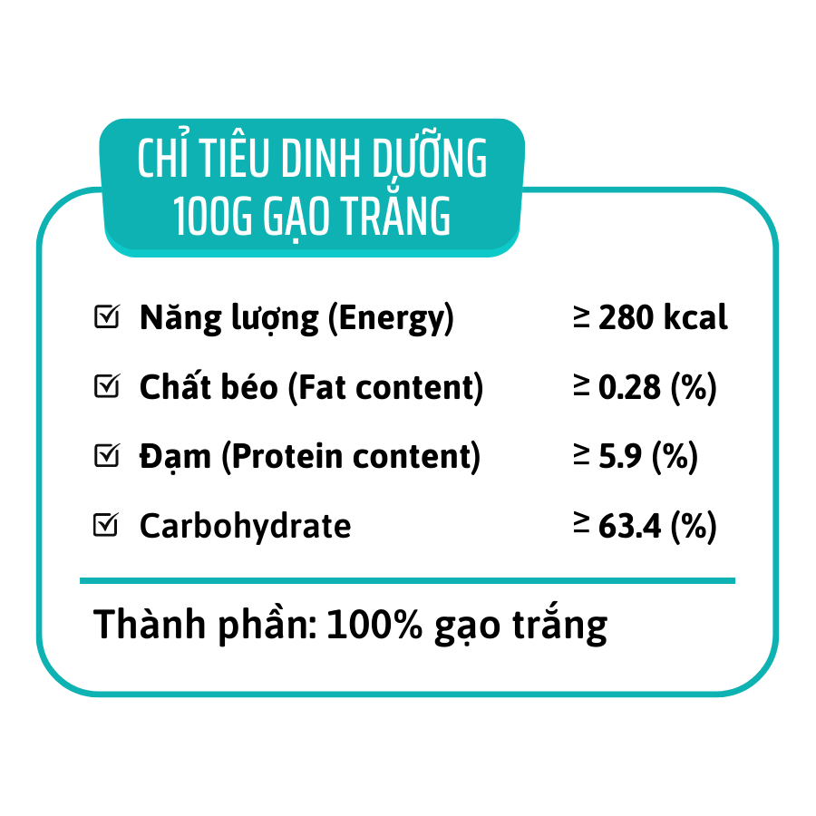 GẠO THƠM VUA GẠO ST25 LÚA TÔM - TÚI 5KG