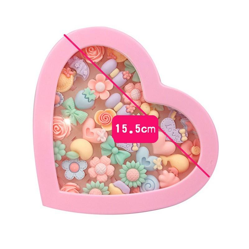 Hộp 36 Nhẫn Trái Tim Cho Bé Xinh Xắn H244