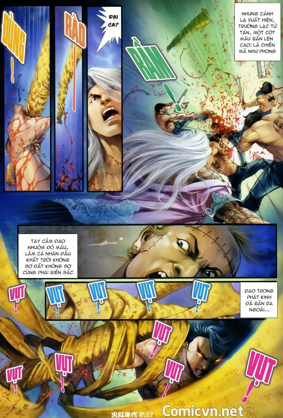 hỏa hồng niên đại hắc cốt đường chapter 16 13