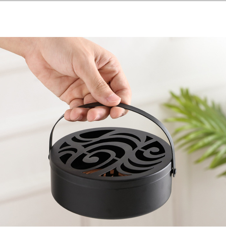 Hộp đốt nhang muỗi chuyên dụng, khay đựng hương muỗi an toàn chống cháy siêu tiện dụng