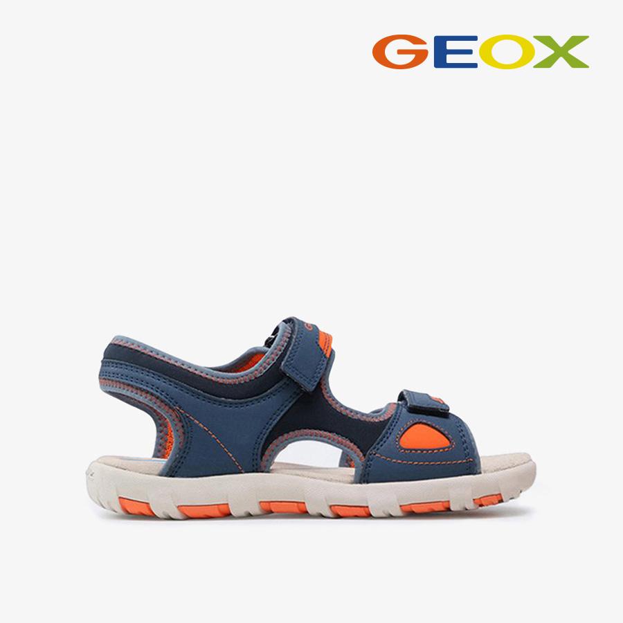 Giày Sandals Bé Trai GEOX J S Pianeta B - NAVYORANGE - 31