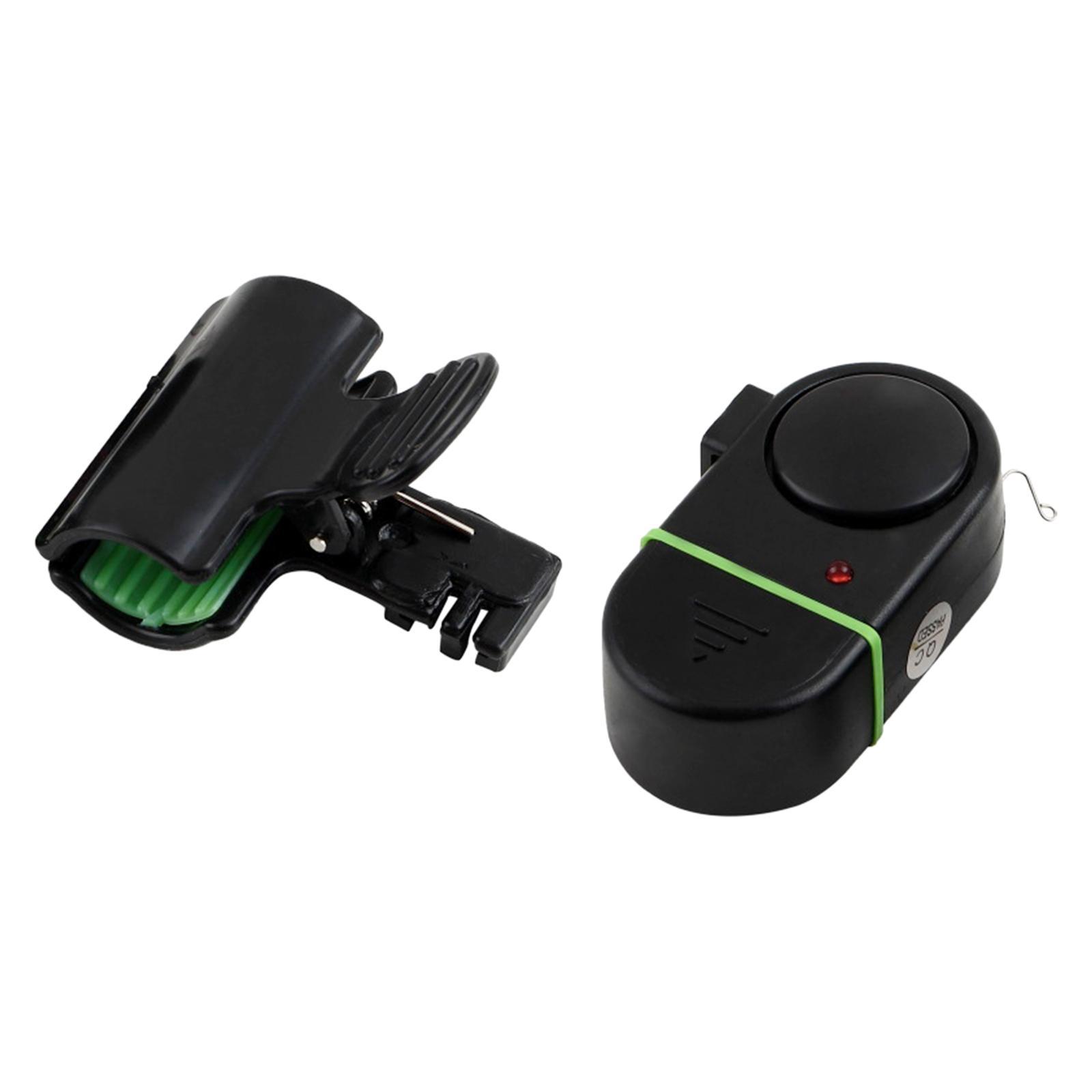 Fishing Bite Alarm Lights Clip on Fishing Rod Fishing Bite Indicator Sensitive Electronic Fishing Alertss for Fish Rod Trout Fishing Outdoor