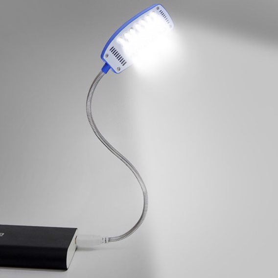 Đèn Led 28 Bóng Thân Kim Loại Có Thể Uốn Cong Cổng Kết Nối Usb Đèn Màn Hình Máy Tính Tăng Cường Độ Ánh Sáng Chống Mỏi Mắt Và Bảo Vệ Mắt - Hàng Nhập Khẩu ( Màu sắc ngẫu nhiên )