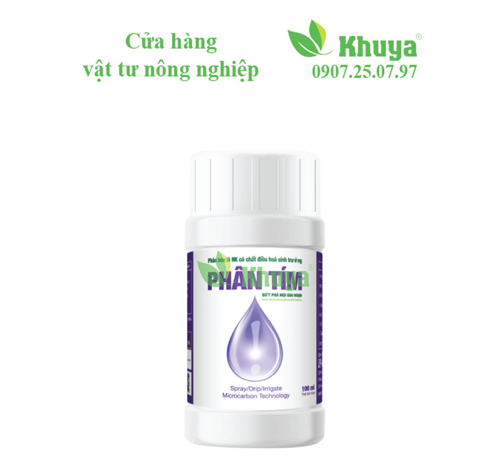 Phân bón lá Vidan Phân tím 100ml Đậm Đặc Bung đọt - Ra rễ - Phì trái