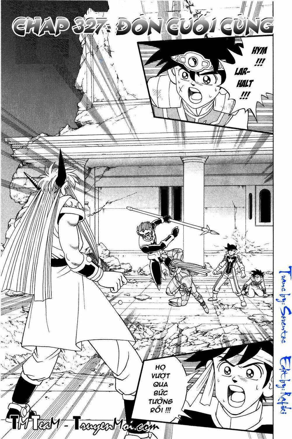 dragon quest - dấu ấn rồng thiêng chapter 327 1