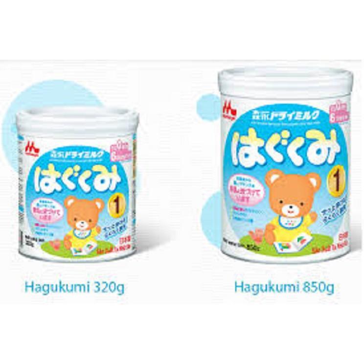 Sữa Morinaga Hagukumi số 1 320g/850g