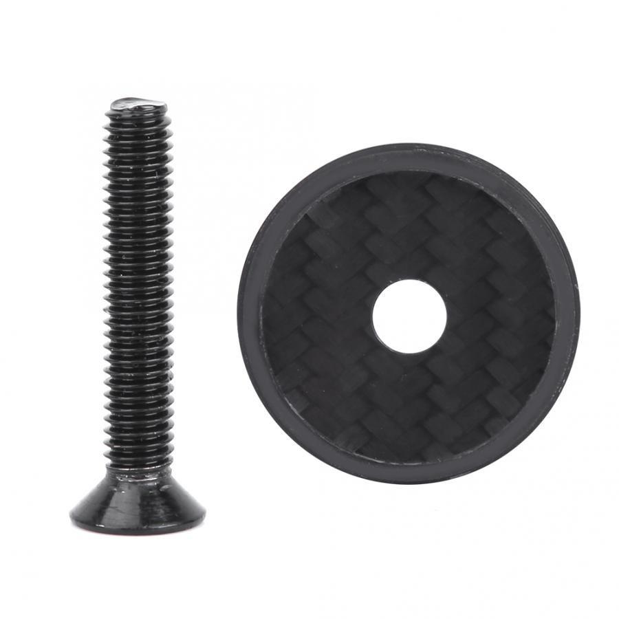 Nắp gắn cổ xe đạp kèm ốc vít TI cho ống ghi đông xe đạp 28.6mm 1 1/8"