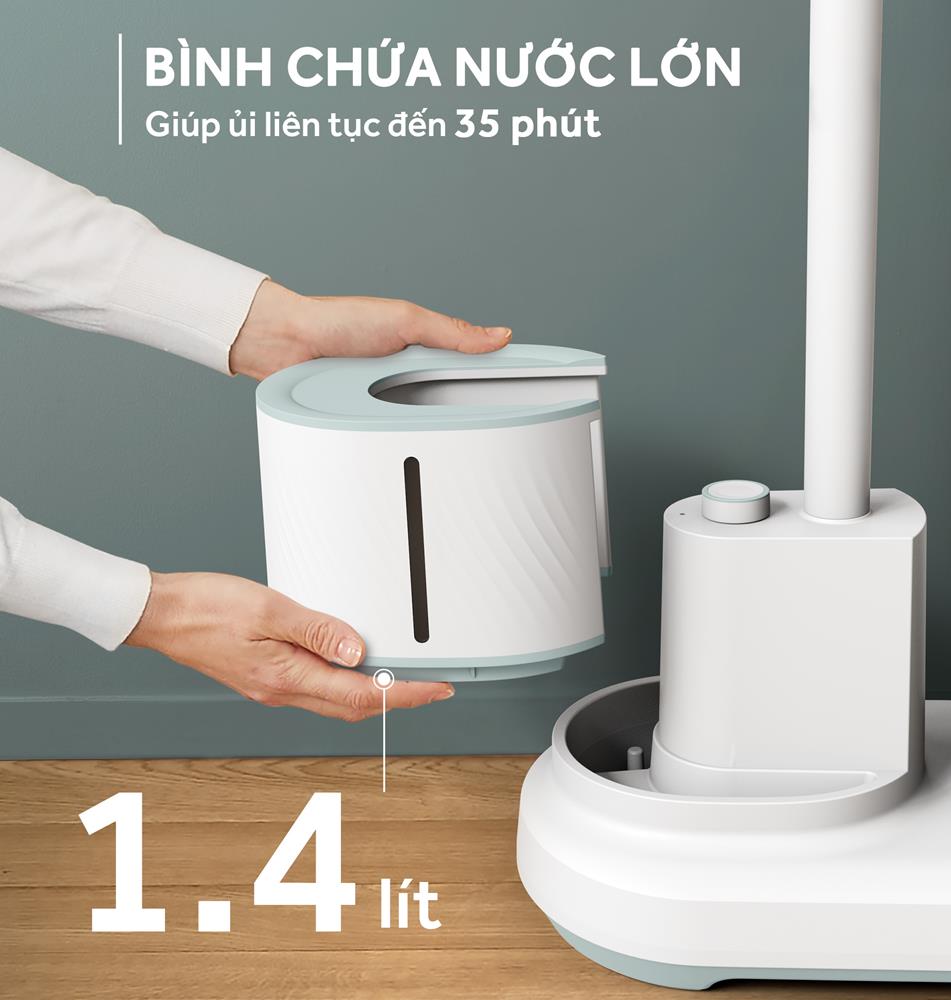 [SẢN PHẨM MỚI] Bàn ủi đứng kết hợp móc treo Tefal Origin Home - Hàng chính hãng