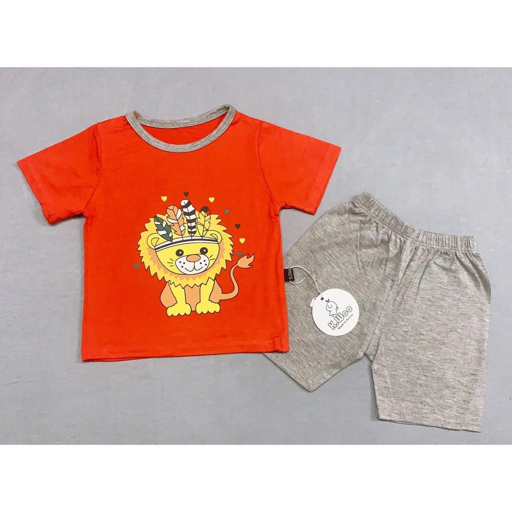Bộ cộc tay thun lạnh hình thổ dân Qt03