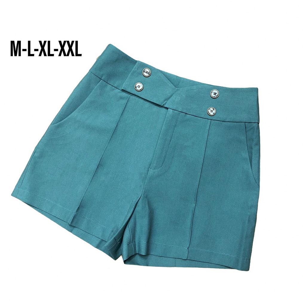 Quần Short Ngắn Lưng Cao 4 Cúc ulzzang dễ phối đồ