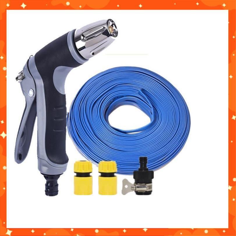 Bộ dây và vòi xịt rửa xe tưới cây tăng áp 3-5m  206817