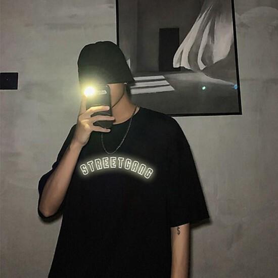 Áo Thun  Phản Quang  Nam Nữ In hình CLOTHING , áo chất, đi đêm, đi phượt bao ngầu, nhìn đã mắt