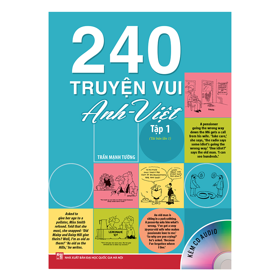 240 Truyện Vui Anh - Việt - Tập 1 (Tái Bản 2019)