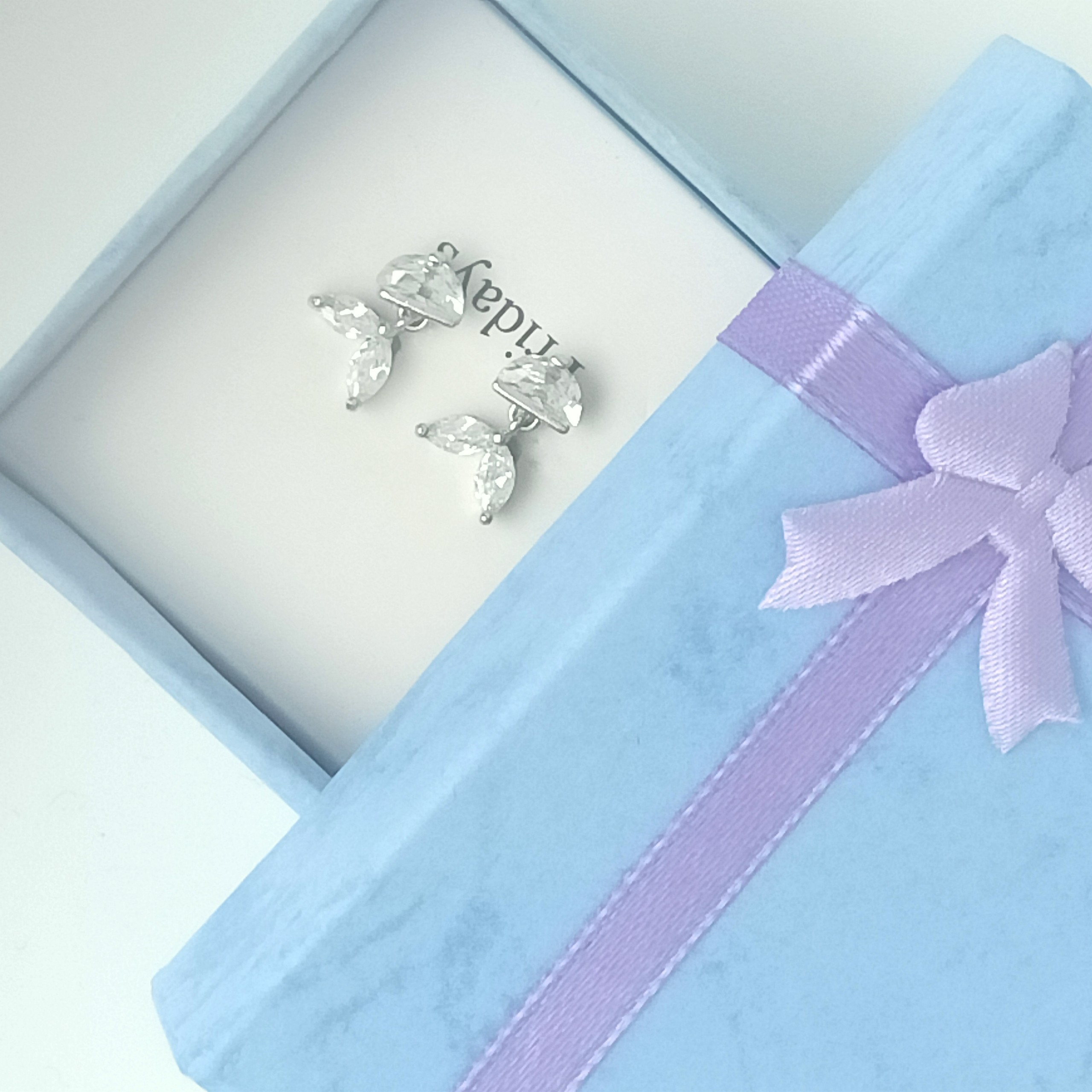 Phụ Kiện Bông Tai thời trang dễ thương sang trọng chất lượng từ kiểu dáng hình chậu cây đá mã s10.5