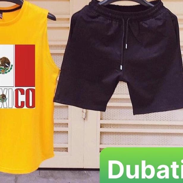 SET ĐỒ BỘ BA LỖ THỂ THAO MEXICO, ĐỒ BỘ MANG Ở NHÀ VÀ ĐI CHƠI, ĐỒ BỘ NAM PHONG CÁCH CAO CẤP- DUBATI FASHION