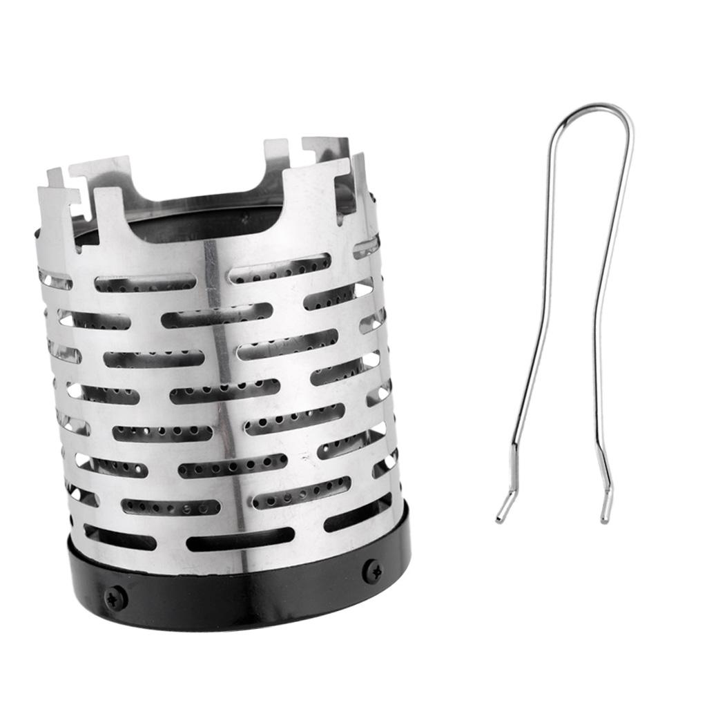 Outdoor Camping Mini Portable Heater Cap for Butane Gas Stove Burner Durable