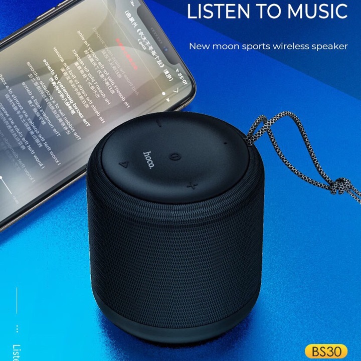 Loa Bluetooth Hoco BS30 màu Đen - Hàng nhập khẩu