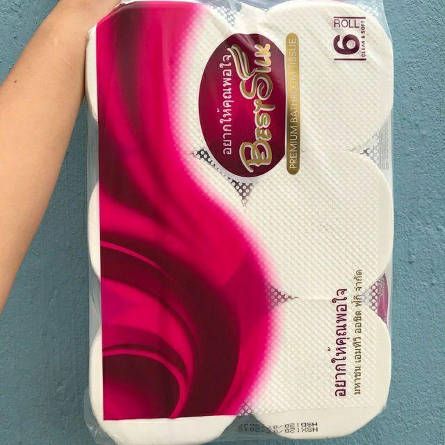COMBO 5 LÓC GIẤY BEST SOFT THÁI LAN LỐC 6 CUỘN - THÁI LAN
