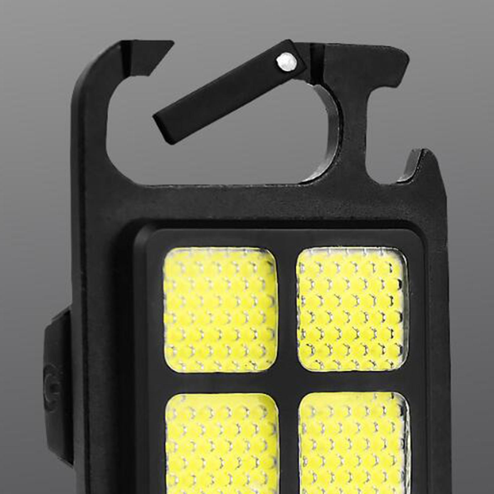 COB Flashlight Portable High Lumens Bright Light for Fishing Hiking Climbing