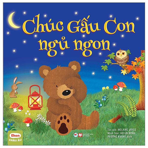 Hình ảnh Ehon Châu Âu - Chúc Gấu Con Ngủ Ngon