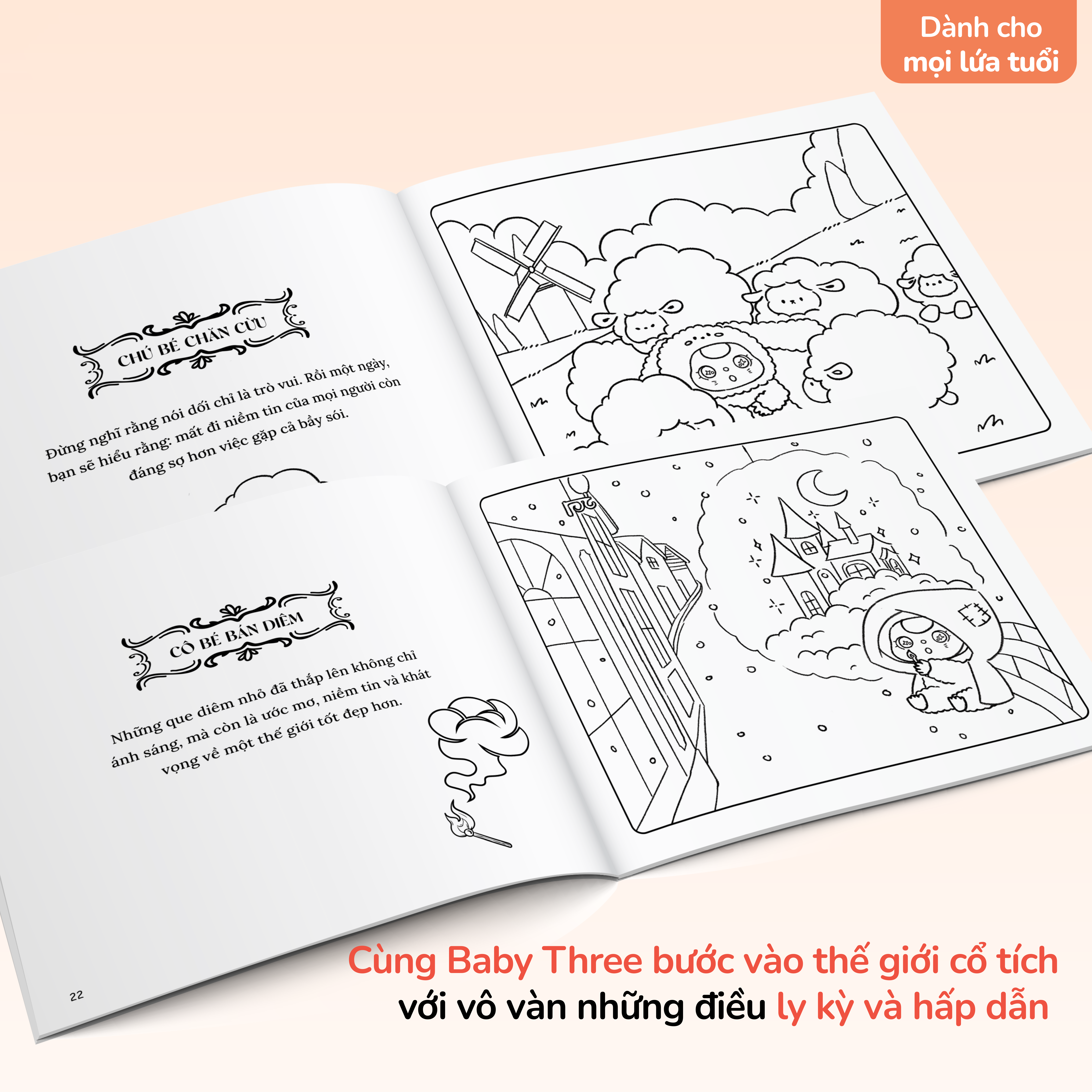 Sách - Baby Three Trong Thế Giới Cổ Tích