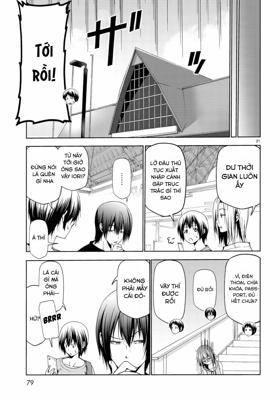 cô gái thích lặn - grand blue chapter 57 21