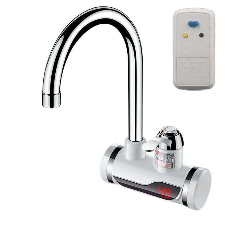 Máy làm nóng nước Dilipu GB-02 công suất 3000W GẮN BỒN trực tiếp tại vòi có vòi rửa và vòi sen loại
