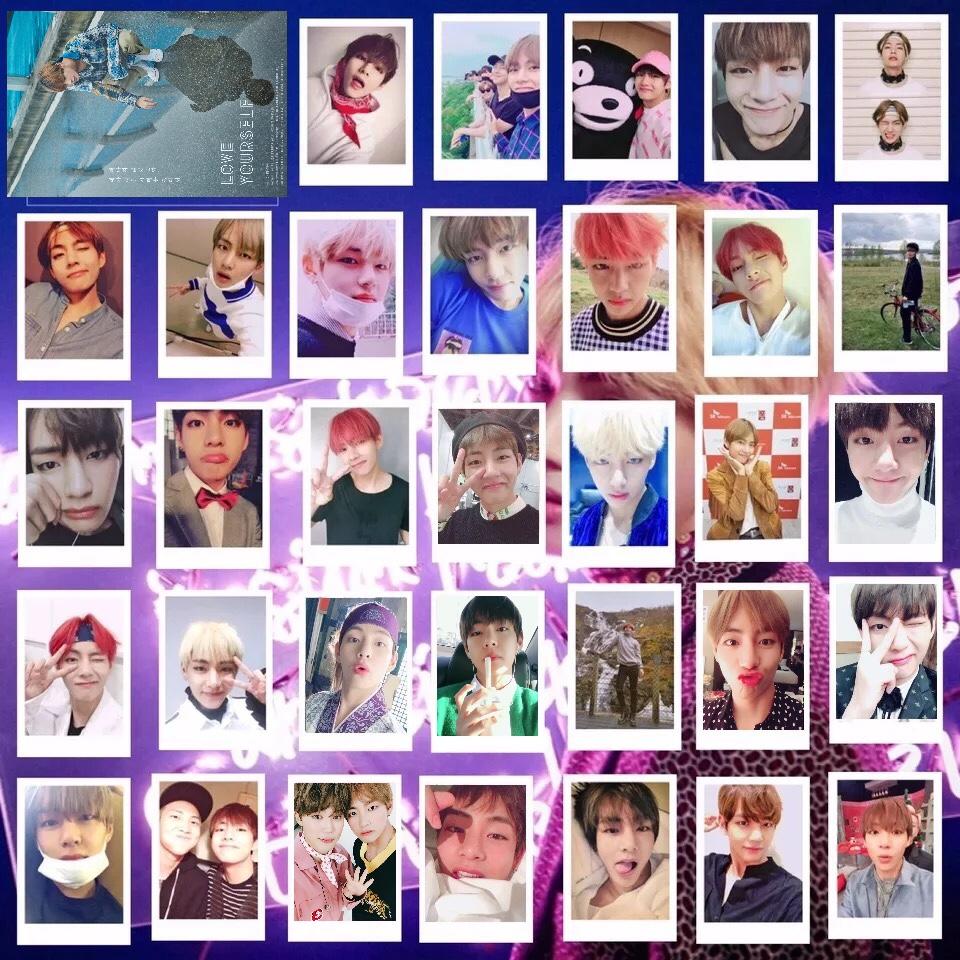 Bộ Lomo card V BTS