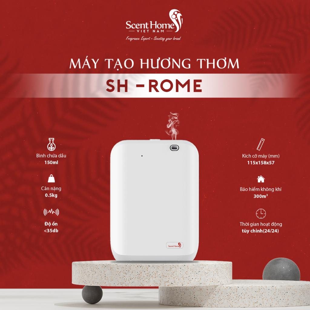 Máy tạo hương thơm cao cấp Scent Homes (SH-ROME) dành cho gia đình, văn phòng, nhà hàng