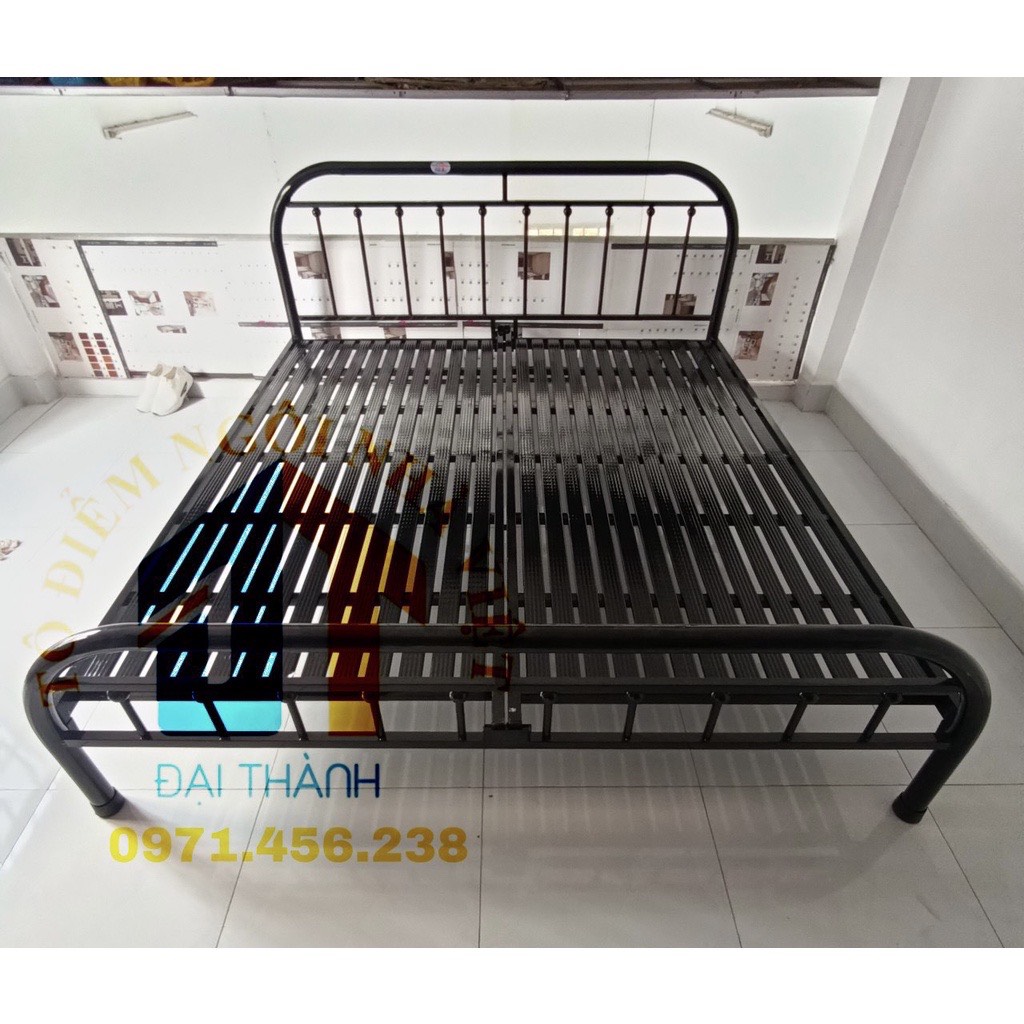 Giường sắt mỹ nghệ nhiều size từ 1m đến 1m8