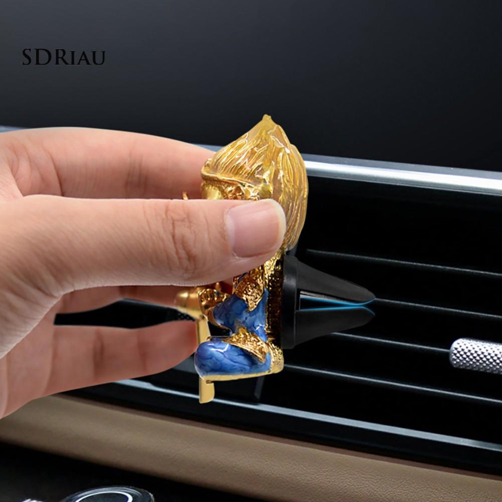 Máy tạo mùi hương lọc không khí hình chú khỉ dễ thương cho xe hơi