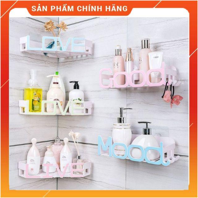 Kệ để đồ trang trí phòng tắm Love, good, Mood, Live