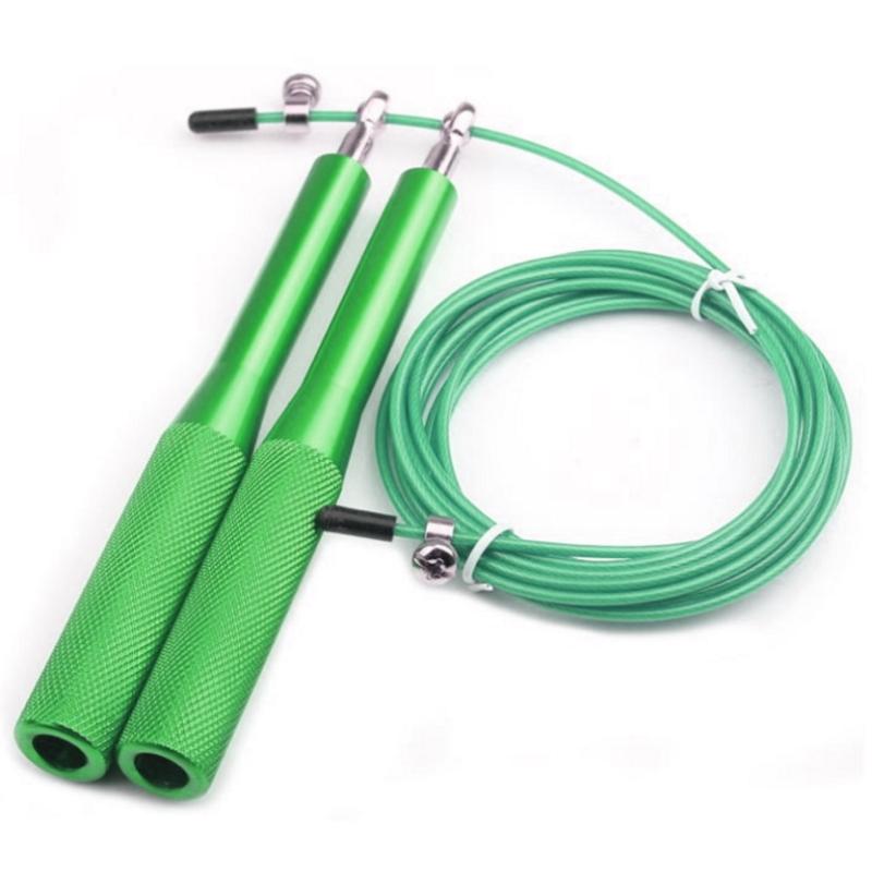 Tốc Độ Nhanh Bỏ Qua Tăng Dây Nhảy Dây Crossfit Nam Nữ Tập Luyện Thép Tập Gym Tại Nhà Xúc Thể Dục Đào Tạo JR007