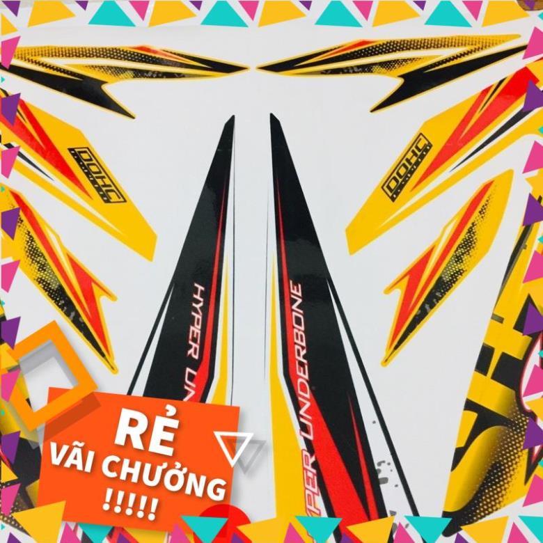 Tem rời Satria xe vàng - mẫu mới siêu hot