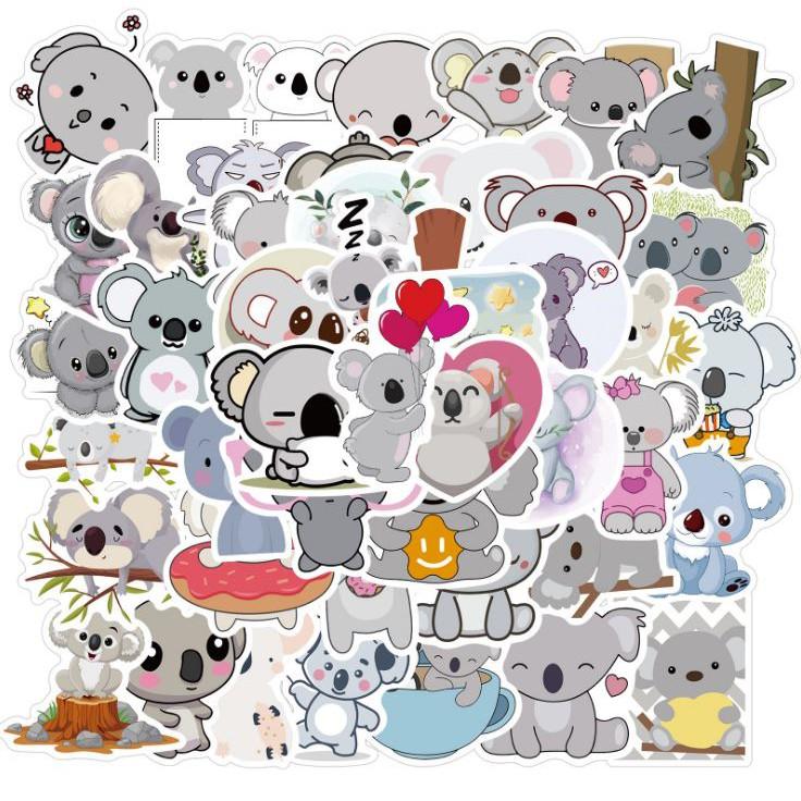 Sticker dán cao cấp Koala Cực COOL ms#154