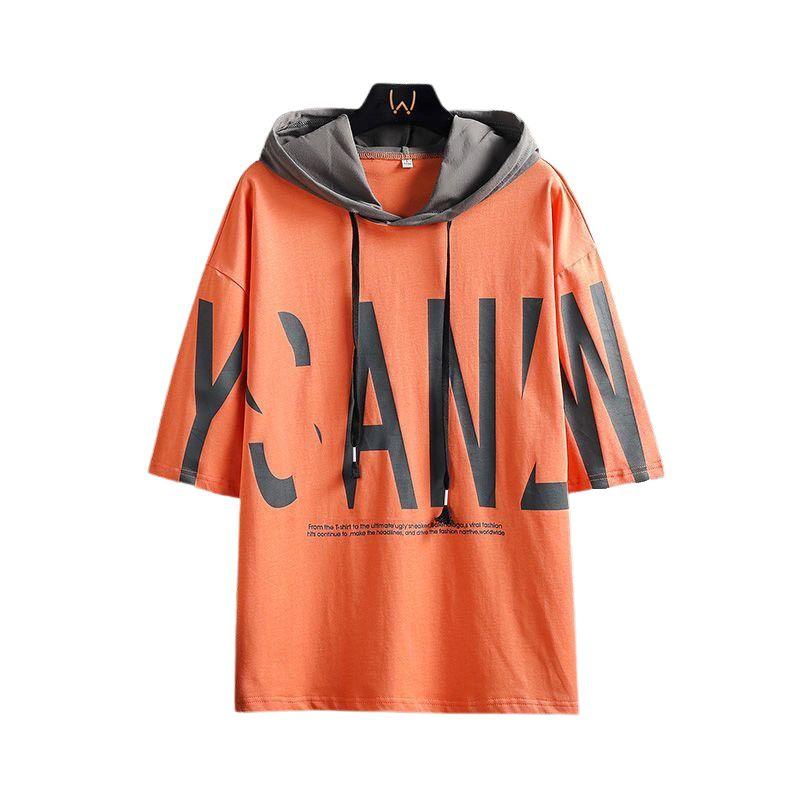 Bộ Đồ Nam Mùa Hè Áo Thun Hoodie Tay Lỡ In Chữ Lớn Quần Jogger Kẻ Caro Thời Trang Zenkonu TOP NAM 259 + QUAN NAM 137