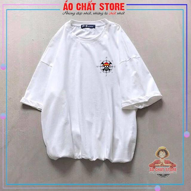 Áo thun One Piece tay lỡ unisex siêu chất | Áo Luffy tay lỡ form rộng đẹp AC4