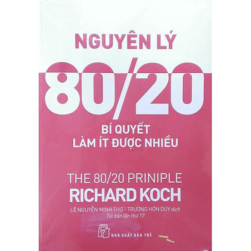 Combo 3 cuốn: Quản Lý 80/20 + Nguyên Lý 80/20 Và 92 Quy Luật Lũy Thừa Tự Nhiên Vận Dụng Vào Kinh Doanh + Nguyên Lý 80/20 - Bí Quyết Làm Ít Được Nhiều