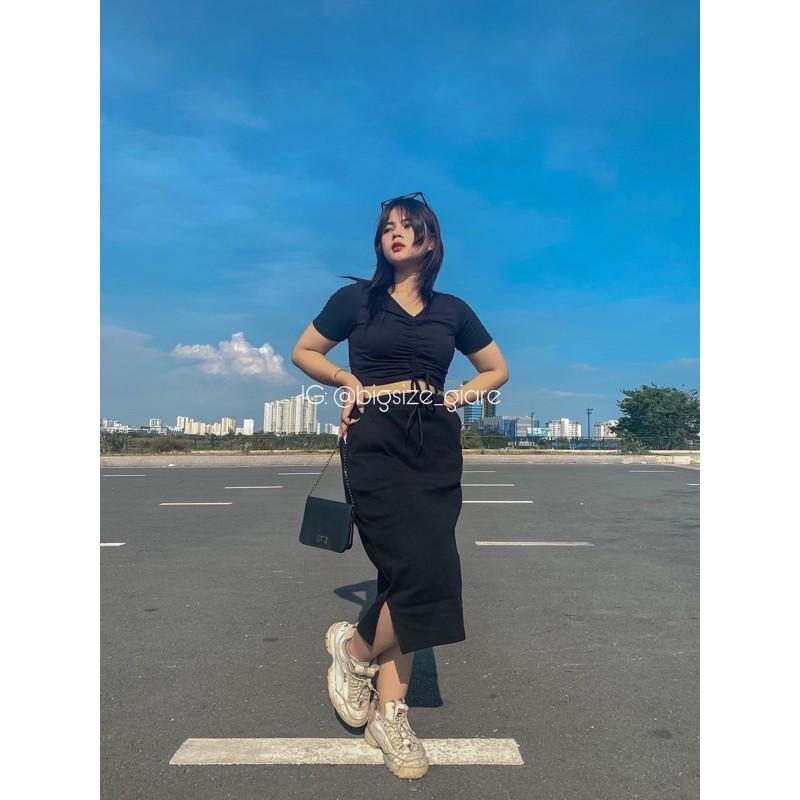 MIDI SKIRT (Quần áo BIGSIZE)