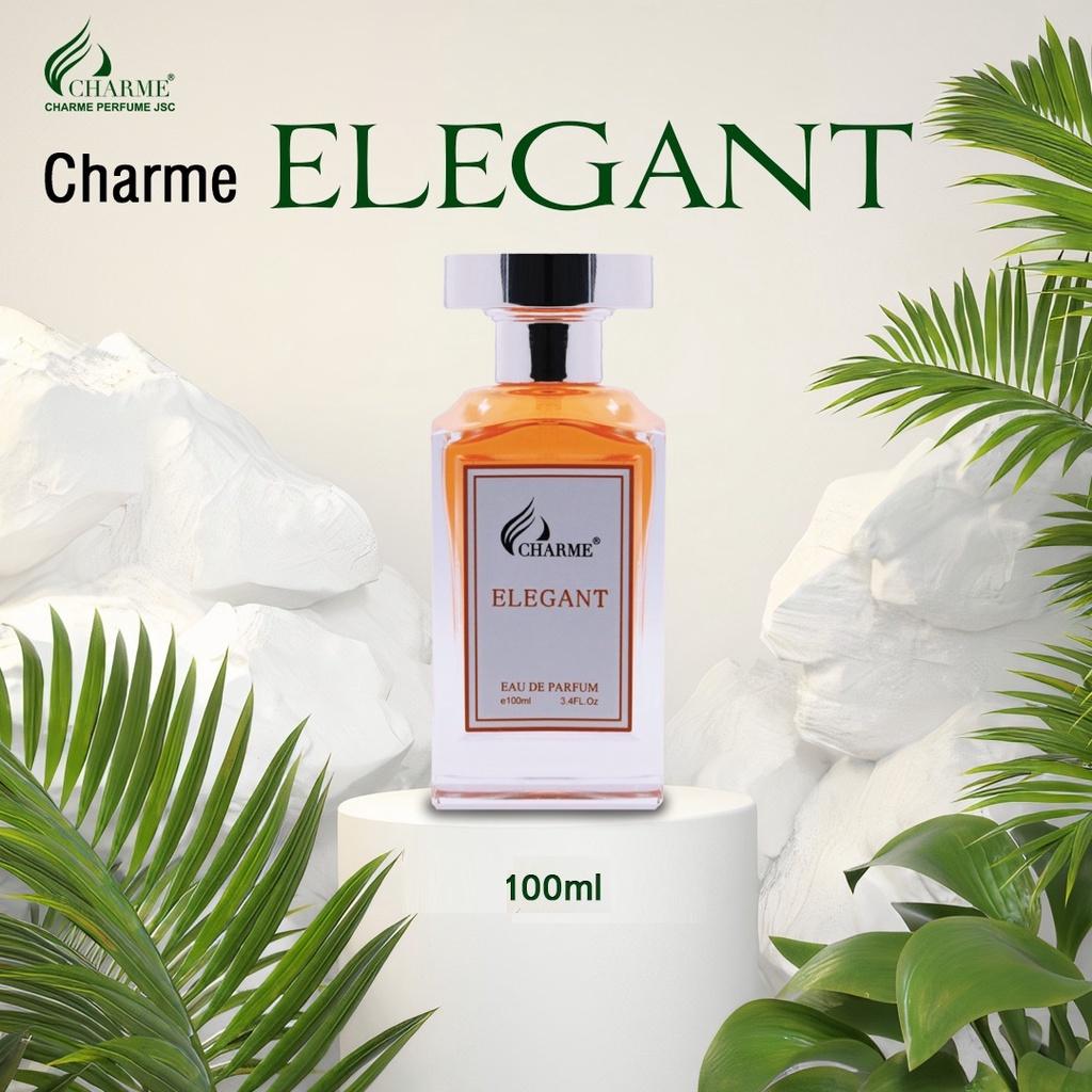 Nước hoa nam lưu hương lâu, Charme Elegant, hương biển hiện đại và nam tính, dành cho phái mạnh, 100ml