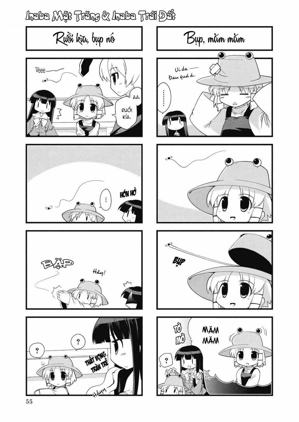inaba mặt trăng và inaba trái đất chapter 13 7